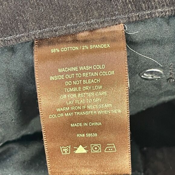 Kut From The Kloth Mia Toothpick Skinny Brown Cords Sz 6 - Picture 10 of 11